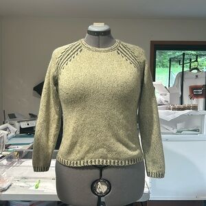 Green Sweater by Christopher & Banks